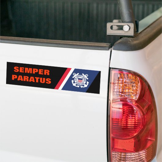 Semper Paratus Autoaufkleber (Auf Lkw)