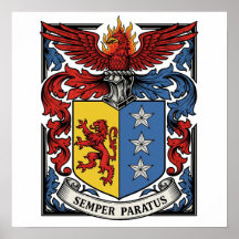 Semper Paratus Heraldic Coat of Arms
