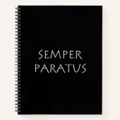 Semper paratus notizblock (Vorderseite)