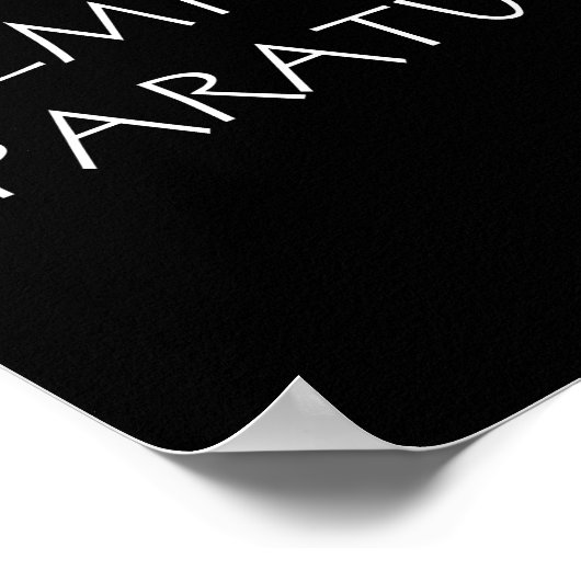 Semper paratus poster (Ecke)