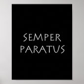 Semper paratus poster (Vorne)