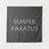 Semper paratus wandteppich (Vorderseite)