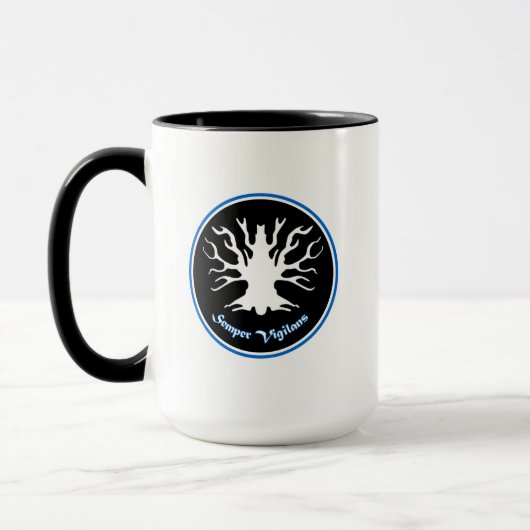 Semper Vigilans Tasse 1 (Links)