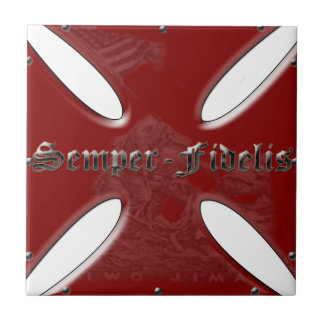 SemperFidelisCross.png Fliese
