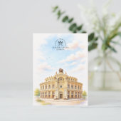 Semperoper Deutschland | Berühmtes Wahrzeichen Postkarte (Stehend Vorderseite)