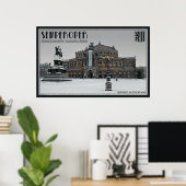 Semperoper - Dresdner Oper Poster (Heimbüro)
