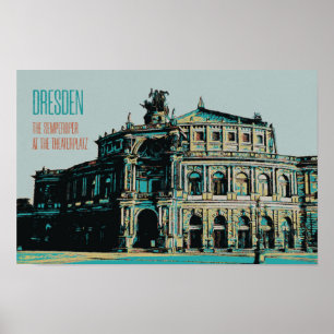 Semperoper Opera & Konzerthalle, Dresden Poster