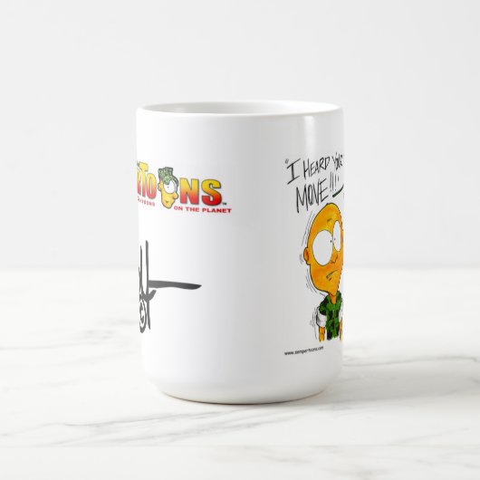 SemperToons Tasse - Augapfel-Bewegung (Mittel)