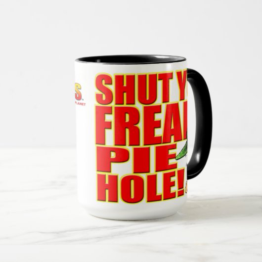 SemperToons Tasse - schließen Sie Ihr Freak'n (VorderseiteRechts)