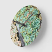 Sempervivum Runde Wanduhr (Winkel)