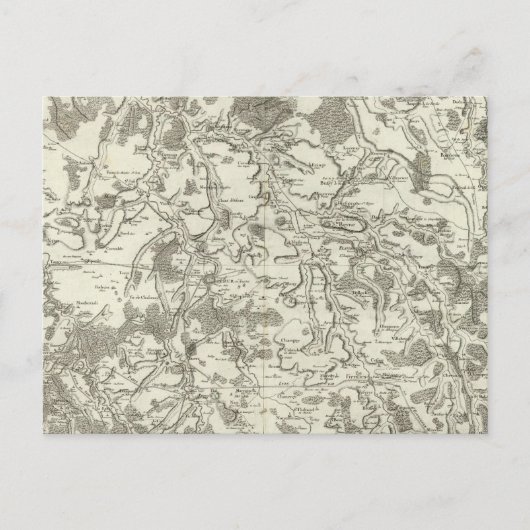 Semur, Montbard Postkarte (Vorderseite)