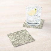 Semur, Montbard Rechteckiger Pappuntersetzer (Vor Ort)