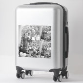 Sen. Robert Kennedy Campaigning für US-Präsident Aufkleber (Koffer)