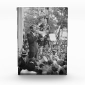 Sen. Robert Kennedy Campaigning für US-Präsident Fotoblock (Vorderseite)