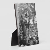 Sen. Robert Kennedy Campaigning für US-Präsident Fotoplatte (Seite)