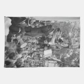 Sen. Robert Kennedy Campaigning für US-Präsident Geschirrtuch (Horizontal)