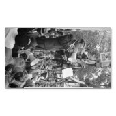 Sen. Robert Kennedy Campaigning für US-Präsident Magnetische Visitenkarte (Vorderseite)