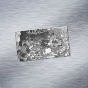 Sen. Robert Kennedy Campaigning für US-Präsident Magnetische Visitenkarte