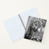 Sen. Robert Kennedy Campaigning für US-Präsident Notizblock (Innenseite)