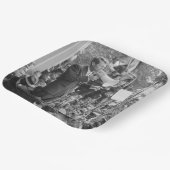 Sen. Robert Kennedy Campaigning für US-Präsident Pappteller (Gewinkelt)