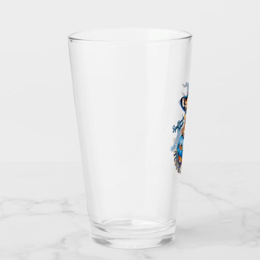 Sen-Süssen | Giraffe | Autismus halloween Glas (Rechts)