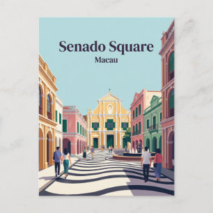 Senado-Platz China Postkarte