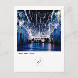 Senado Platz zu Weihnachten Postkarte