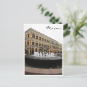 Senado-Springbrunnen Postkarte (Stehend Vorderseite)