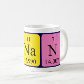 Senan Periodenname Tasse (VorderseiteRechts)