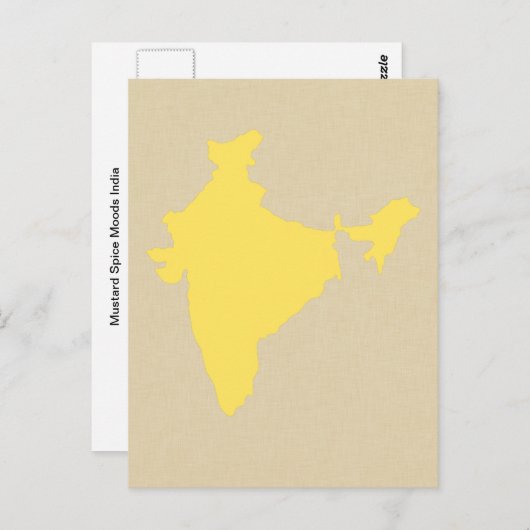 Senard Spice Moods Indien Postkarte (Vorne/Hinten)