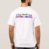 Senat 2018 Teds Cruz T-Shirt (Rückseite)
