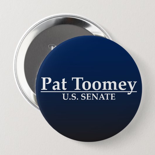 Senat Pats Toomey US Button (Vorne & Hinten)