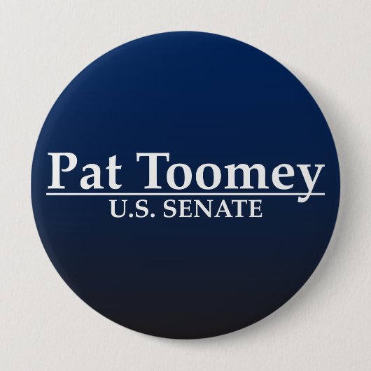 Senat Pats Toomey US Button (Vorderseite)