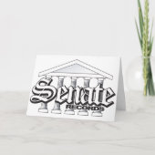 Senate Records Card Template Karte (Vorderseite)