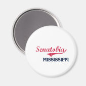 Senatobia Mississippi City Classic Magnet (Vorderseite/Rückseite)