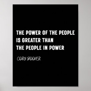 Senator Cory Booker Filibuster Cory Filibooker Neu Poster