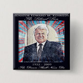 Senator Edward Kennedy Commemorative Button (Vorderseite)