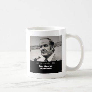 Senator George McGovern 1922-2012 Kaffeetasse