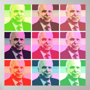 Senator John McCain Poster