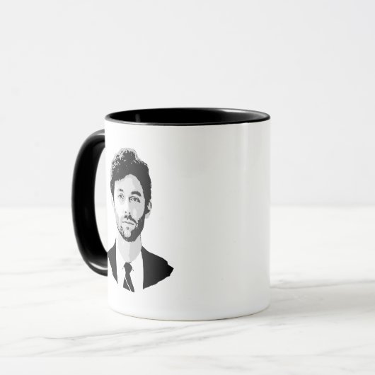 Senator Jon Ossoff Tasse (Vorderseite Links)