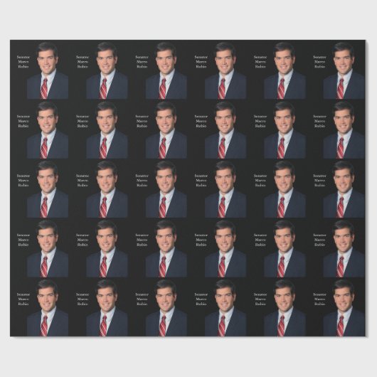 Senator Marco Rubio Geschenkpapier (Flach)