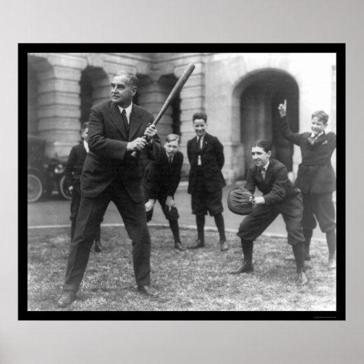 Senator Playing Baseball 1924 Poster (Vorne)