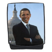Senator Portrait, amerikanischer Präsident Barack Rucksack (Vorderseite)