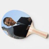 Senator Portrait, amerikanischer Präsident Barack Tischtennis Schläger (Seitenansicht)