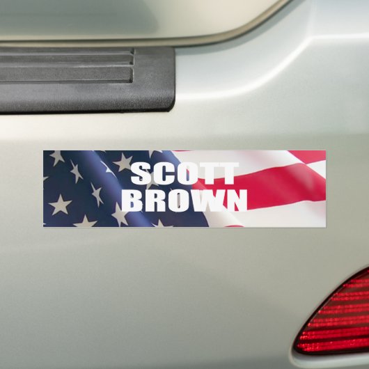 SENATOR SCOTT BROWN AUTOAUFKLEBER (Auf Auto)