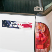 SENATOR SCOTT BROWN AUTOAUFKLEBER (Auf Lkw)