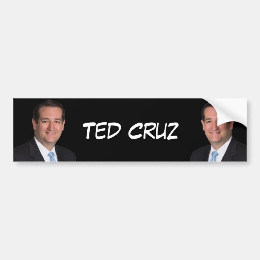 Senator Ted Cruz Autoaufkleber (Vorne)
