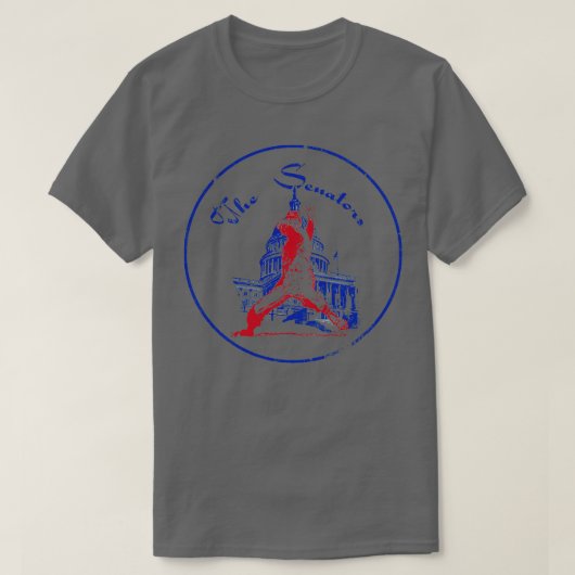 Senatoren in Washington T-Shirt (Design vorne)