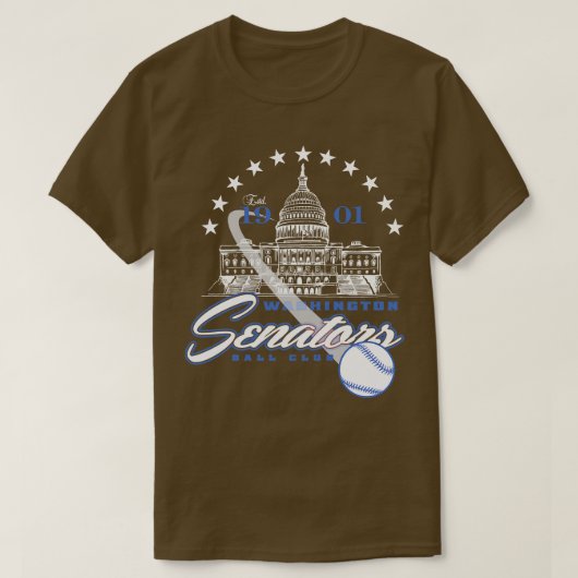 Senatoren in Washington T-Shirt (Design vorne)
