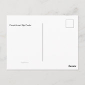 Senatorenunterstützung Entfernen Sie Präsident Tru Postkarte (Rückseite)